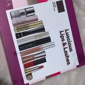 lipstick and mascara